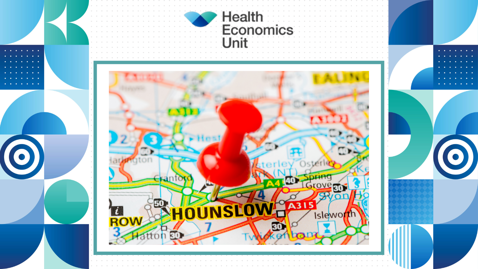 Map of Hounslow London