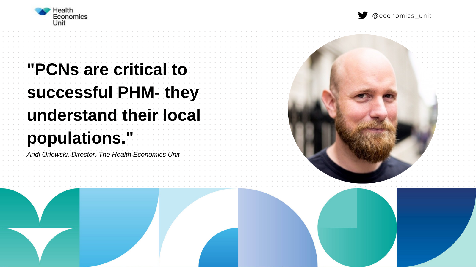 Andi Orlowski: "PCNs are critical to successful PHM- they understand their local populations."