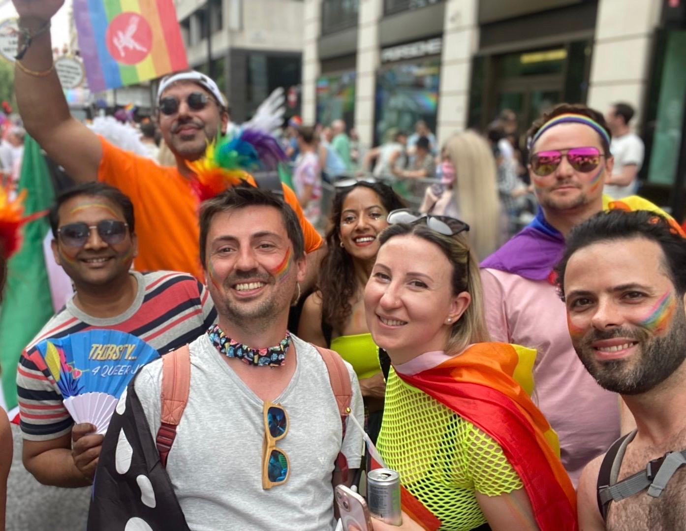 The HEU at Pride in London