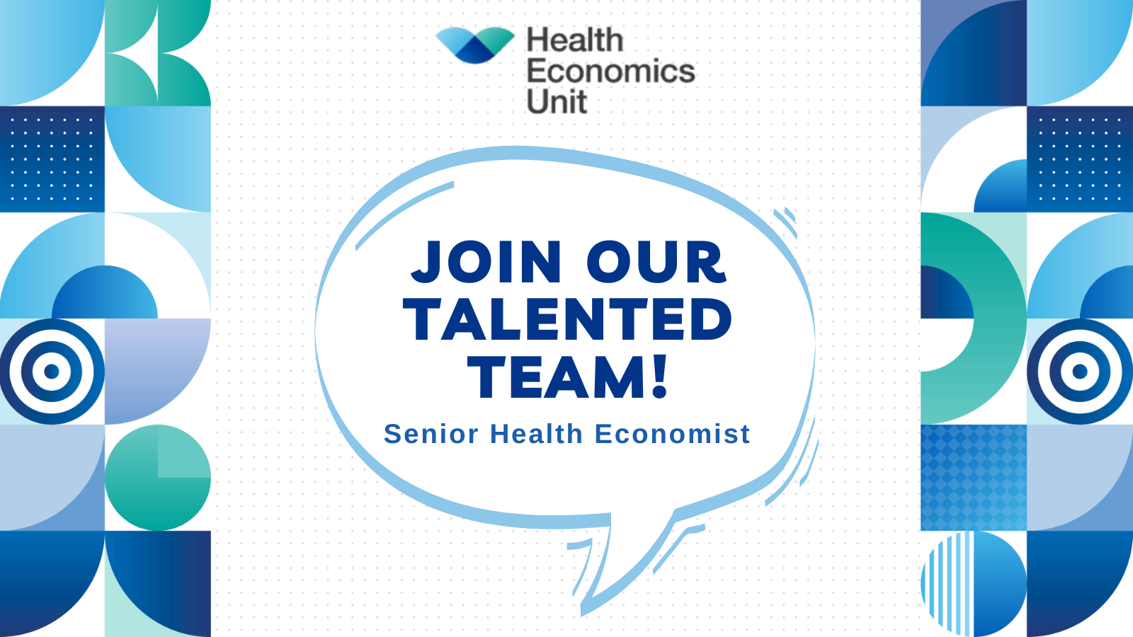 Join our outstanding team as a Senior Health Economist